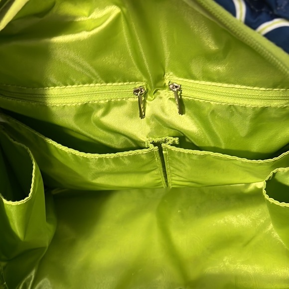 Ju-Ju-Be Be Prepared Diaper Bag Backpack Royal Envy Blue Royal Envy Green Geom - Picture 4 of 11